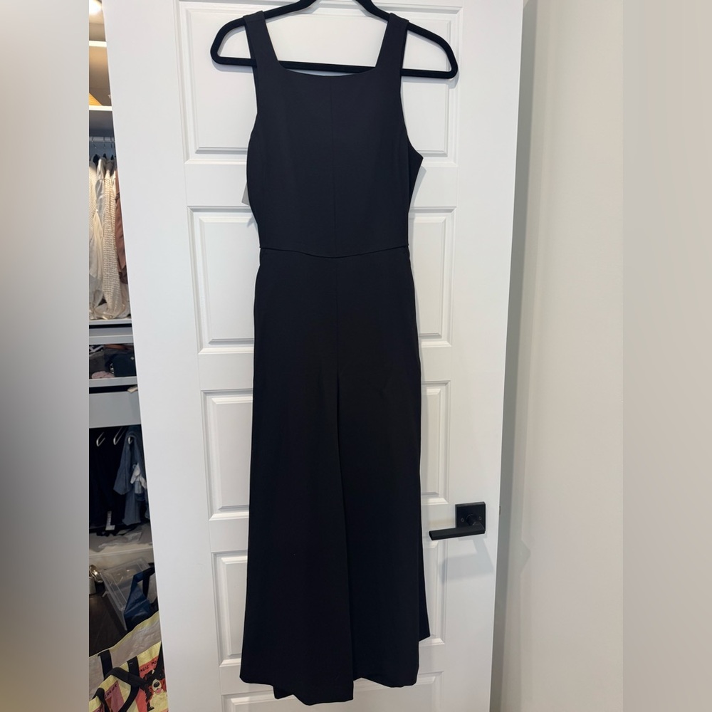 Aritzia Wilfred Elegant Black Sleeveless jumpsuit